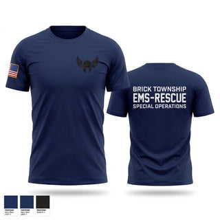 Short Sleeve Performance Shirt, BRICK TOWNSHIP EMS-RESCUE SPECIAL OPERATIONS, EMS/EMT, Teamtime, Team time, sublimation, custom sports apparel, team uniforms, spirit wear, spiritwear, sports uniforms, custom shirts, team store, custom team store, fundraiser sports, apparel fundraiser