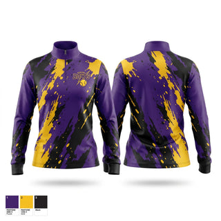 Quarter Zip Jacket, Hobart Bolts, Softball, Teamtime, Team time, sublimation, custom sports apparel, team uniforms, spirit wear, spiritwear, sports uniforms, custom shirts, team store, custom team store, fundraiser sports, apparel fundraiser