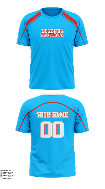 Legends 69175011 Short Sleeve Performance Shirt - 1