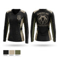 Cerberus unit Women's Long Sleeve V-neck Shirt - 1