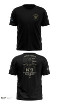 Tulare County Sheriff K-9 Unit 40350451 Short Sleeve Performance Shirt - 100