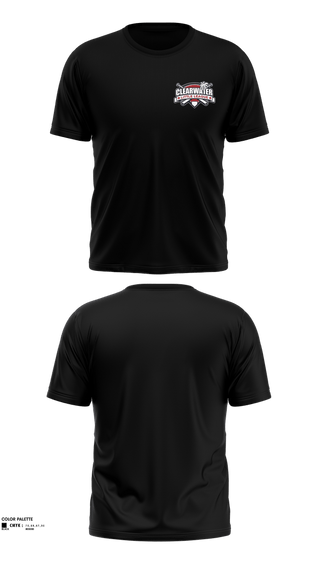 Short Sleeve Performance Shirt, Clearwater Little League, Baseball, Teamtime, Team time, sublimation, custom sports apparel, team uniforms, spirit wear, spiritwear, sports uniforms, custom shirts, team store, custom team store, fundraiser sports, apparel fundraiser