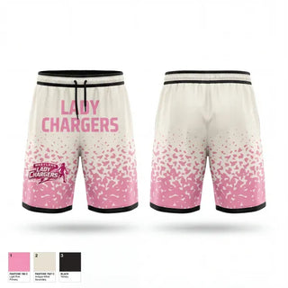 Athletic Shorts With Pockets, Maryland lady chargers, Women's Basketball, Teamtime, Team time, sublimation, custom sports apparel, team uniforms, spirit wear, spiritwear, sports uniforms, custom shirts, team store, custom team store, fundraiser sports, apparel fundraiser