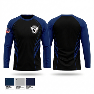 Long Sleeve Rash Guard Shirt, West Texas Combatives, , Teamtime, Team time, sublimation, custom sports apparel, team uniforms, spirit wear, spiritwear, sports uniforms, custom shirts, team store, custom team store, fundraiser sports, apparel fundraiser