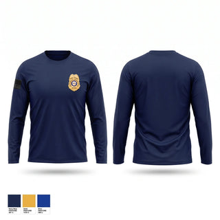 Long Sleeve Performance Shirt, Office of School Safety, Police, Teamtime, Team time, sublimation, custom sports apparel, team uniforms, spirit wear, spiritwear, sports uniforms, custom shirts, team store, custom team store, fundraiser sports, apparel fundraiser