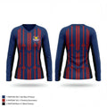 Fireworks 41151708 Women's Long Sleeve V-neck Shirt - 1