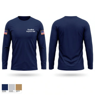Long Sleeve Performance Shirt, Chal-Brit Regional EMS, EMS/EMT, Teamtime, Team time, sublimation, custom sports apparel, team uniforms, spirit wear, spiritwear, sports uniforms, custom shirts, team store, custom team store, fundraiser sports, apparel fundraiser