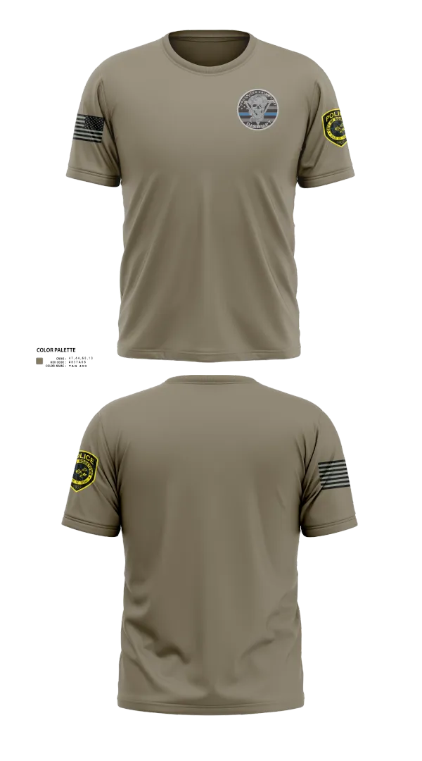 Old School Cotton Feel Shirt, Robstown Police Department, Police, Teamtime, Team time, sublimation, custom sports apparel, team uniforms, spirit wear, spiritwear, sports uniforms, custom shirts, team store, custom team store, fundraiser sports, apparel fundraiser