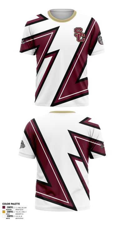 Summer Creek High School Bowling 37718060 Short Sleeve Performance Shirt - 4