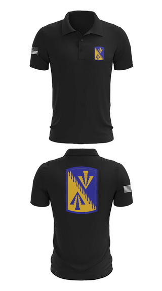 Short Sleeve Performance Polo, 128th Aviation Brigade, Army, Teamtime, Team time, sublimation, custom sports apparel, team uniforms, spirit wear, spiritwear, sports uniforms, custom shirts, team store, custom team store, fundraiser sports, apparel fundraiser