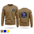 Civil Air Patrol Minnesota Wing Health Service 76521754 Crew Neck Sweatshirt - 1