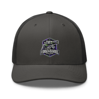 Forge & Barrel Firearms 85618351 Retro Trucker Hat | Yupoong 6606