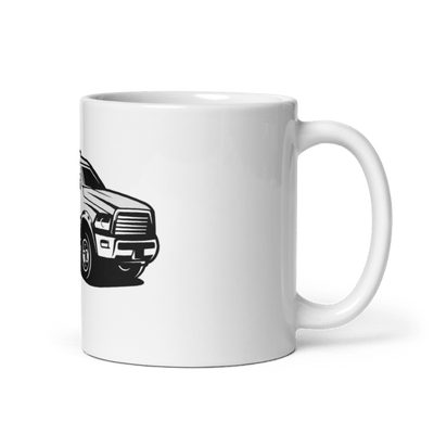 EJ TOWING AND RECOVERY 5748592 White Glossy Mug - Medium