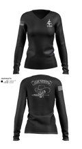 2/C Sicarios 28713447 Women's Long Sleeve V-neck Shirt - 102