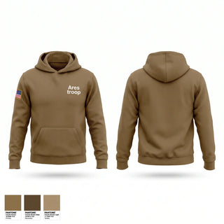 Hoodie, Ares troop, Army, Teamtime, Team time, sublimation, custom sports apparel, team uniforms, spirit wear, spiritwear, sports uniforms, custom shirts, team store, custom team store, fundraiser sports, apparel fundraiser