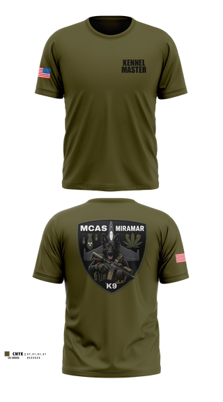 Short Sleeve Performance Shirt, MCAS Miramar Military Working Dog Section, Marines, Teamtime, Team time, sublimation, custom sports apparel, team uniforms, spirit wear, spiritwear, sports uniforms, custom shirts, team store, custom team store, fundraiser sports, apparel fundraiser