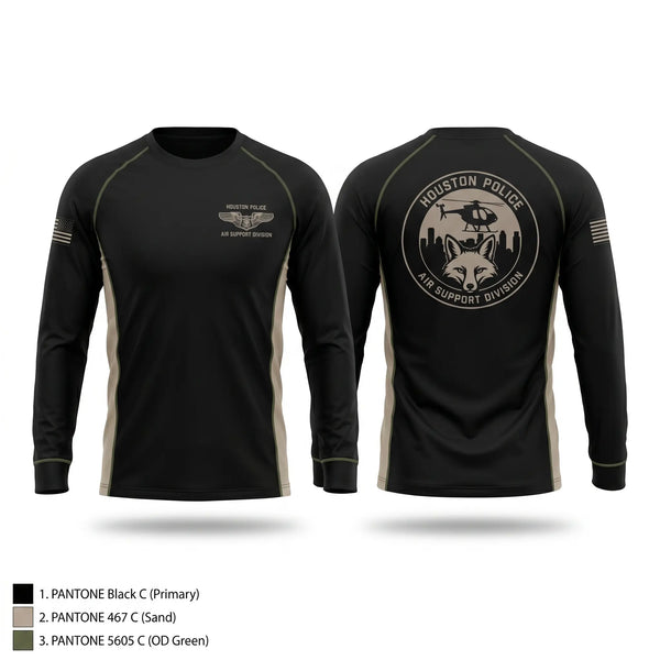 Long Sleeve Performance Shirt, Air Support Division, Police, Teamtime, Team time, sublimation, custom sports apparel, team uniforms, spirit wear, spiritwear, sports uniforms, custom shirts, team store, custom team store, fundraiser sports, apparel fundraiser
