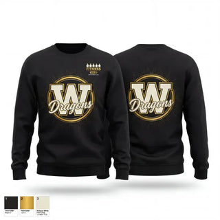 Crew Neck Sweatshirt, Wenonah Lady Dragons, Women's Soccer, Teamtime, Team time, sublimation, custom sports apparel, team uniforms, spirit wear, spiritwear, sports uniforms, custom shirts, team store, custom team store, fundraiser sports, apparel fundraiser
