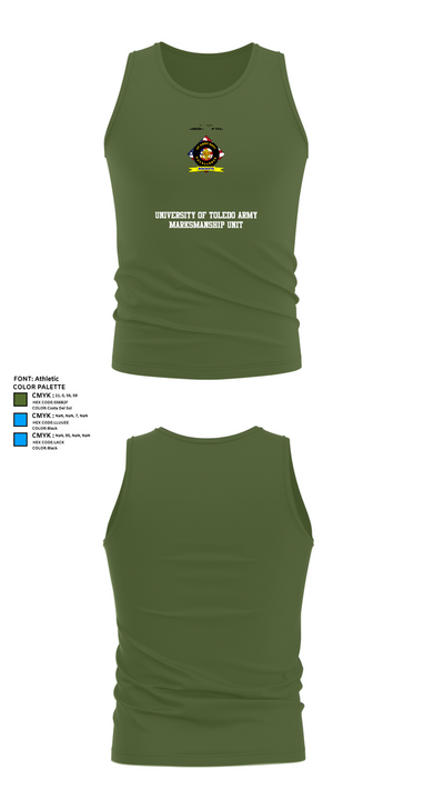 University of Toledo Army Marksmanship Unit 95742667 Tank Top - 59