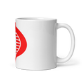 Charlie Battery, 1-119th FA 47943338 White Glossy Mug - Small