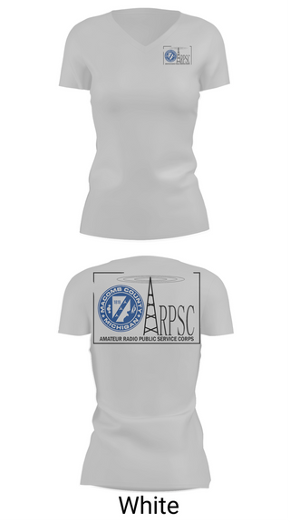 Womens Short Sleeve Vneck Shirt, Macomb County ARPSC, , Teamtime, Team time, sublimation, custom sports apparel, team uniforms, spirit wear, spiritwear, sports uniforms, custom shirts, team store, custom team store, fundraiser sports, apparel fundraiser
