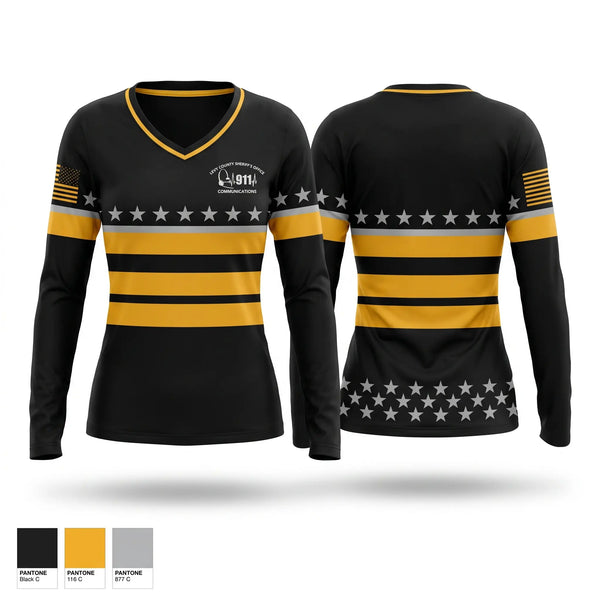 Old School Cotton Feel Shirt, LEVY COUNTY SHERIFF'S OFFICE 911 COMMUNICATIONS DIVISION, Police, Teamtime, Team time, sublimation, custom sports apparel, team uniforms, spirit wear, spiritwear, sports uniforms, custom shirts, team store, custom team store, fundraiser sports, apparel fundraiser
