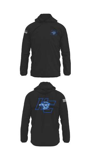 Windbreaker, Hampton County NJROTC, Navy, Teamtime, Team time, sublimation, custom sports apparel, team uniforms, spirit wear, spiritwear, sports uniforms, custom shirts, team store, custom team store, fundraiser sports, apparel fundraiser