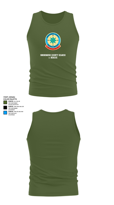 Snohomish County Search & Rescue Tank Top - 26