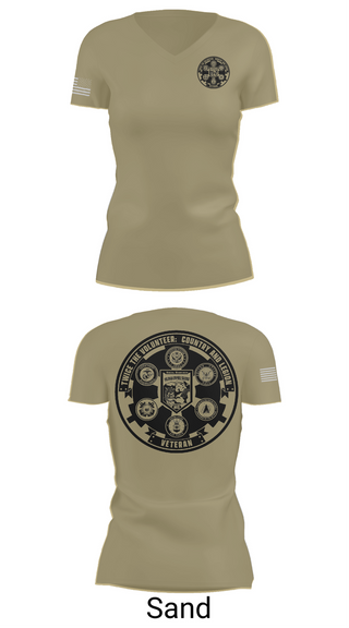Womens Short Sleeve Vneck Shirt, 501st Legion, Army, Teamtime, Team time, sublimation, custom sports apparel, team uniforms, spirit wear, spiritwear, sports uniforms, custom shirts, team store, custom team store, fundraiser sports, apparel fundraiser