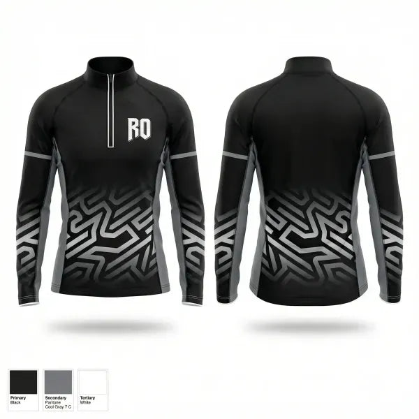 Quarter Zip Jacket, R&OR&O, Air Force, Teamtime, Team time, sublimation, custom sports apparel, team uniforms, spirit wear, spiritwear, sports uniforms, custom shirts, team store, custom team store, fundraiser sports, apparel fundraiser