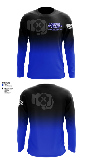 Long Sleeve Performance Shirt, Mansfield Martial Arts Center, , Teamtime, Team time, sublimation, custom sports apparel, team uniforms, spirit wear, spiritwear, sports uniforms, custom shirts, team store, custom team store, fundraiser sports, apparel fundraiser