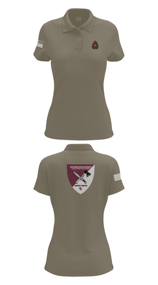 Womens Short Sleeve Performance Polo, FY 25-26 OU RC, Army, Teamtime, Team time, sublimation, custom sports apparel, team uniforms, spirit wear, spiritwear, sports uniforms, custom shirts, team store, custom team store, fundraiser sports, apparel fundraiser