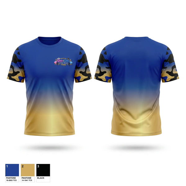 Short Sleeve Performance Shirt, Gems and gents, Cheer, Teamtime, Team time, sublimation, custom sports apparel, team uniforms, spirit wear, spiritwear, sports uniforms, custom shirts, team store, custom team store, fundraiser sports, apparel fundraiser