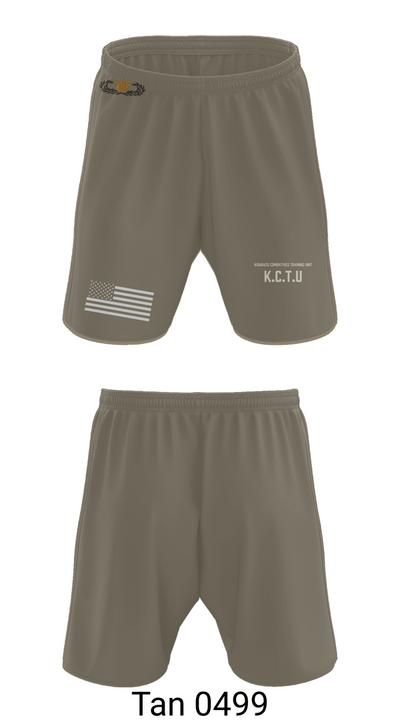 KISARAZU COMBAT TRAINING UNIT Athletic Shorts With Pockets - 69