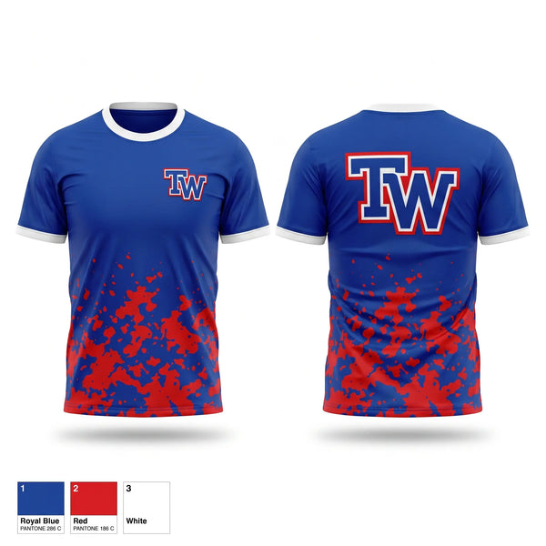 Soft Poly Tee Cotton Like Feel, W.I.T., Softball, Teamtime, Team time, sublimation, custom sports apparel, team uniforms, spirit wear, spiritwear, sports uniforms, custom shirts, team store, custom team store, fundraiser sports, apparel fundraiser
