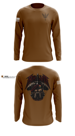 Long Sleeve Performance Shirt, B. CO, 112th SIG BN, Army, Teamtime, Team time, sublimation, custom sports apparel, team uniforms, spirit wear, spiritwear, sports uniforms, custom shirts, team store, custom team store, fundraiser sports, apparel fundraiser