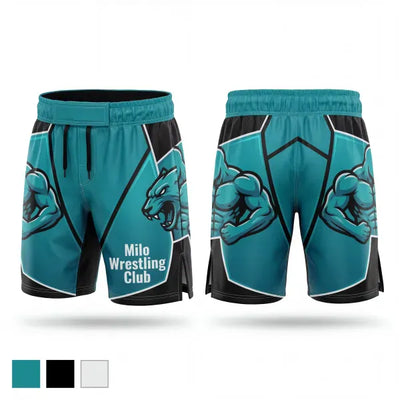 Milo Wrestling Club 96629941 Fight Shorts - 1