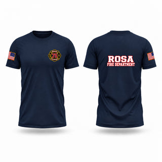 Short Sleeve Performance Shirt, Rosa Fire Department, Fire Department, Teamtime, Team time, sublimation, custom sports apparel, team uniforms, spirit wear, spiritwear, sports uniforms, custom shirts, team store, custom team store, fundraiser sports, apparel fundraiser