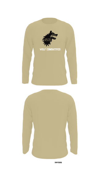 Long Sleeve Performance Shirt, Wolf Combatives, Army, Teamtime, Team time, sublimation, custom sports apparel, team uniforms, spirit wear, spiritwear, sports uniforms, custom shirts, team store, custom team store, fundraiser sports, apparel fundraiser