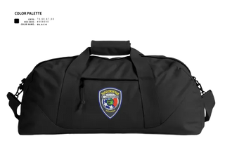 Duffle Bag, CHPD, Police, Teamtime, Team time, sublimation, custom sports apparel, team uniforms, spirit wear, spiritwear, sports uniforms, custom shirts, team store, custom team store, fundraiser sports, apparel fundraiser