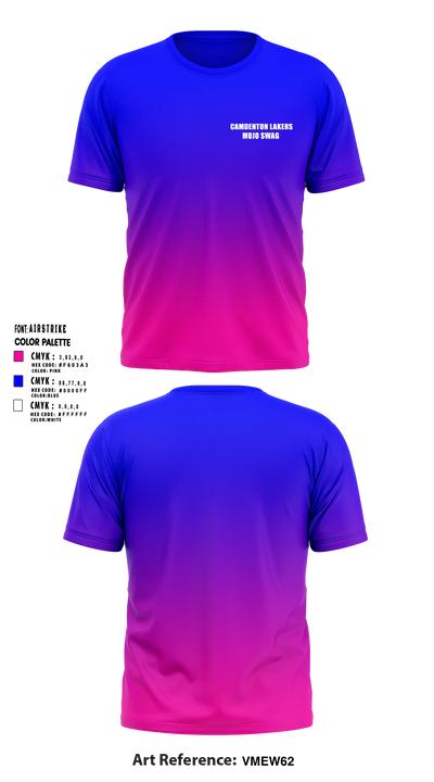 Camdenton LakersMojo Swag Short Sleeve Performance Shirt - 5