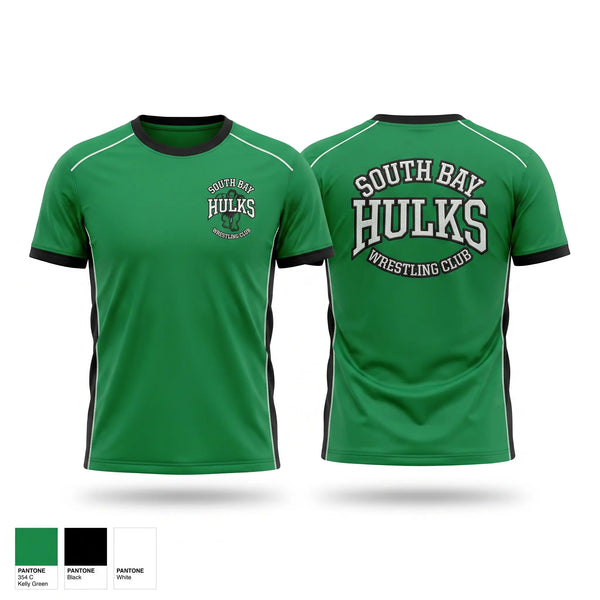 Short Sleeve Performance Shirt, South bay Hulks, Wrestling, Teamtime, Team time, sublimation, custom sports apparel, team uniforms, spirit wear, spiritwear, sports uniforms, custom shirts, team store, custom team store, fundraiser sports, apparel fundraiser