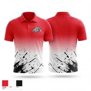Short Sleeve Performance Polo, Quinter Bulldogs, Cross Country, Teamtime, Team time, sublimation, custom sports apparel, team uniforms, spirit wear, spiritwear, sports uniforms, custom shirts, team store, custom team store, fundraiser sports, apparel fundraiser