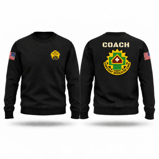 Crew Neck Sweatshirt, MAHC H2F, Army, Teamtime, Team time, sublimation, custom sports apparel, team uniforms, spirit wear, spiritwear, sports uniforms, custom shirts, team store, custom team store, fundraiser sports, apparel fundraiser