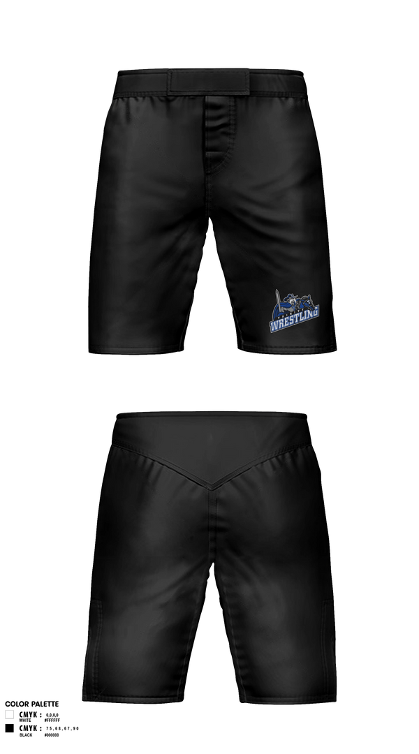 Fight Shorts, Trinity High School Wrestling, Wrestling, Teamtime, Team time, sublimation, custom sports apparel, team uniforms, spirit wear, spiritwear, sports uniforms, custom shirts, team store, custom team store, fundraiser sports, apparel fundraiser