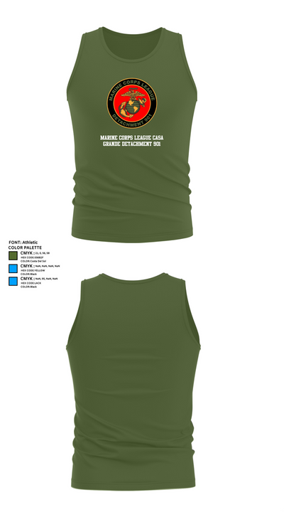 Marine Corps League Casa Grande Detachment 901 97712711 Tank Top - 59