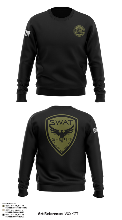 SWAT 37842893 Crew Neck Sweatshirt - 6