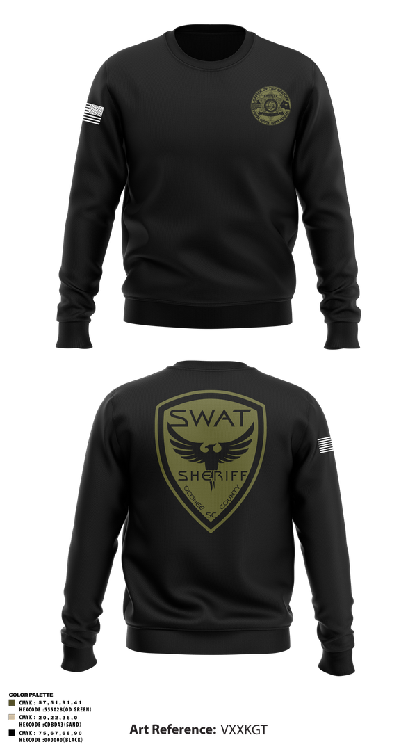 Crew Neck Sweatshirt, , Police, Teamtime, Team time, sublimation, custom sports apparel, team uniforms, spirit wear, spiritwear, sports uniforms, custom shirts, team store, custom team store, fundraiser sports, apparel fundraiser
