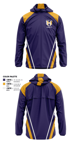 Windbreaker, Hampton Hornets, Softball, Teamtime, Team time, sublimation, custom sports apparel, team uniforms, spirit wear, spiritwear, sports uniforms, custom shirts, team store, custom team store, fundraiser sports, apparel fundraiser