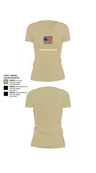 Womens Short Sleeve Vneck Shirt, Sikeston Special operations, , Teamtime, Team time, sublimation, custom sports apparel, team uniforms, spirit wear, spiritwear, sports uniforms, custom shirts, team store, custom team store, fundraiser sports, apparel fundraiser